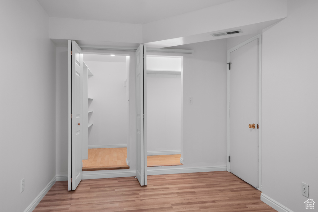 View of closet