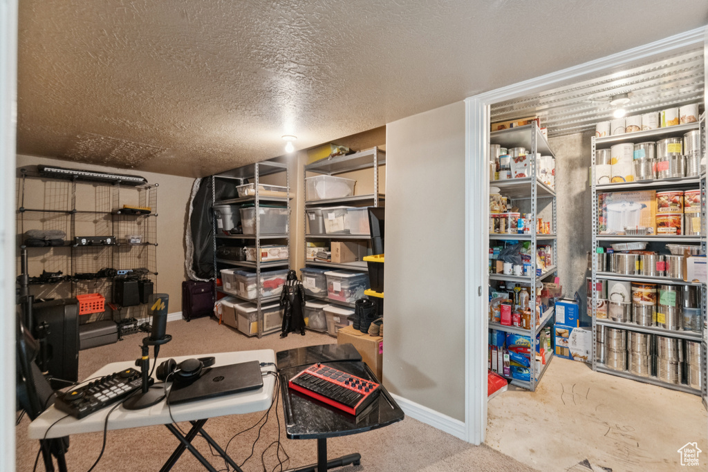 View of storage area