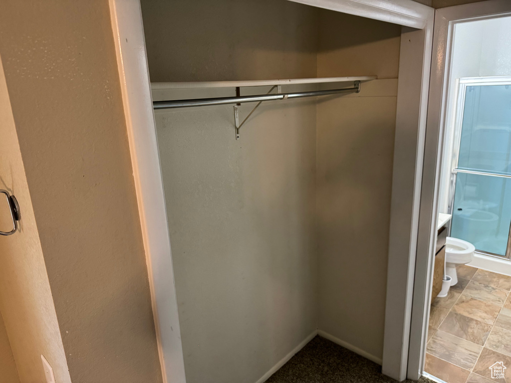 View of closet