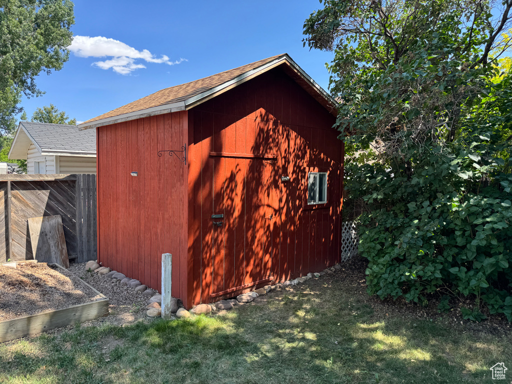 View of shed