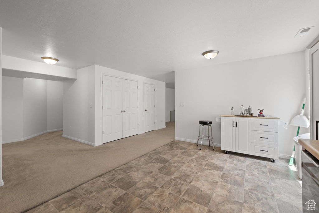 Additional living space with baseboards