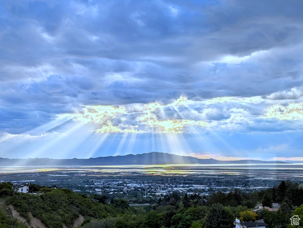 View of mountain backdrop