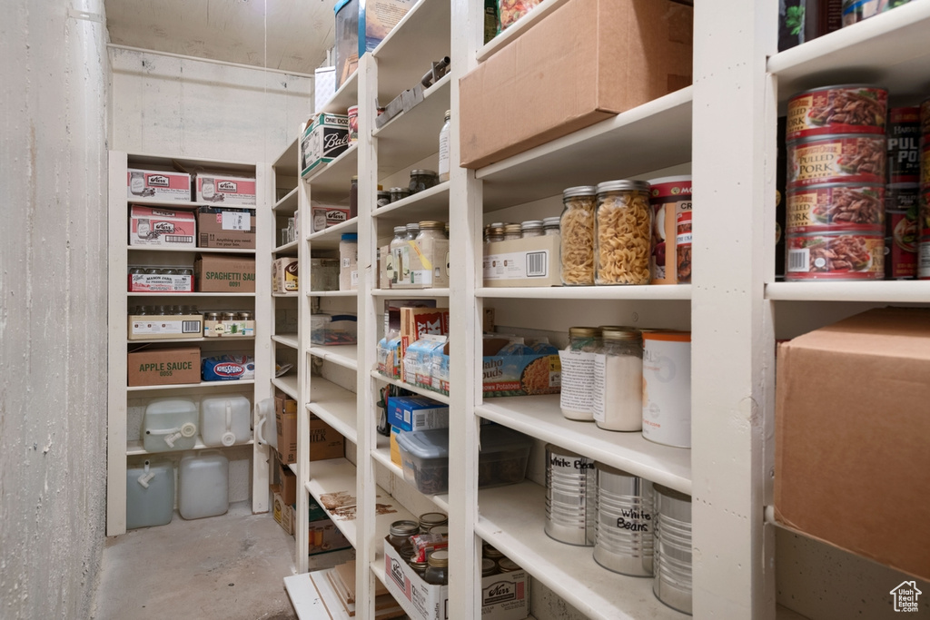 View of pantry