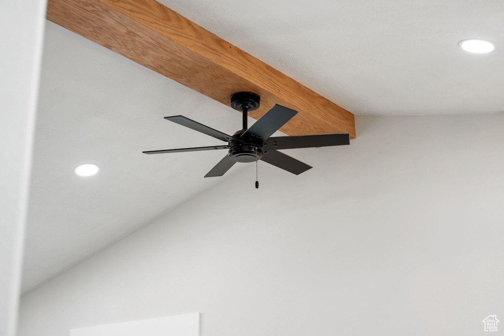 Detailed view of recessed lighting