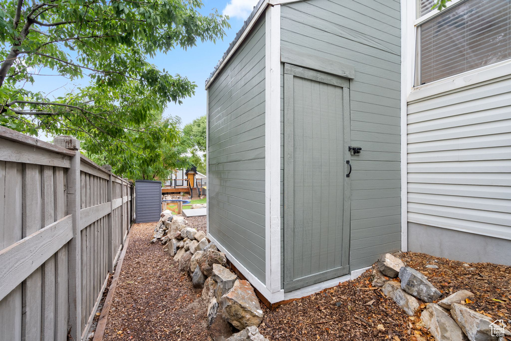 View of shed