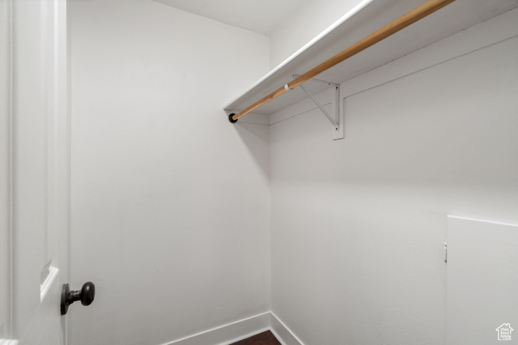 View of spacious closet