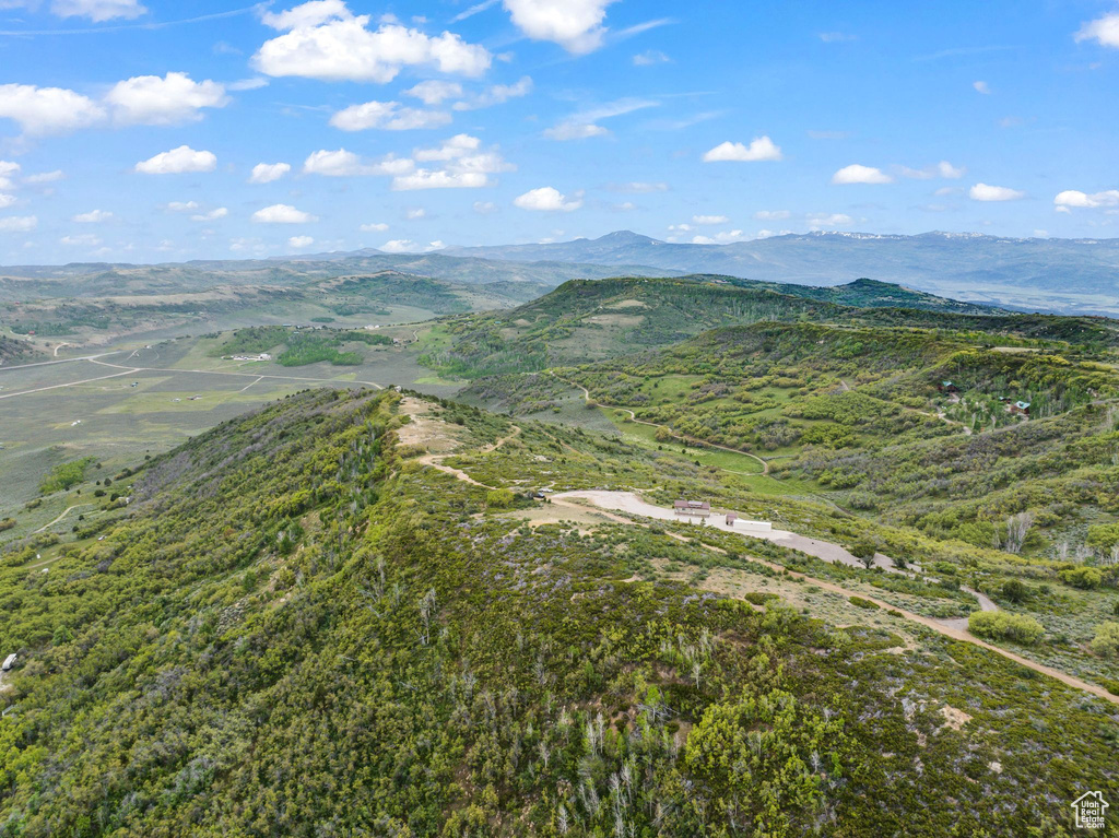 View of mountain background