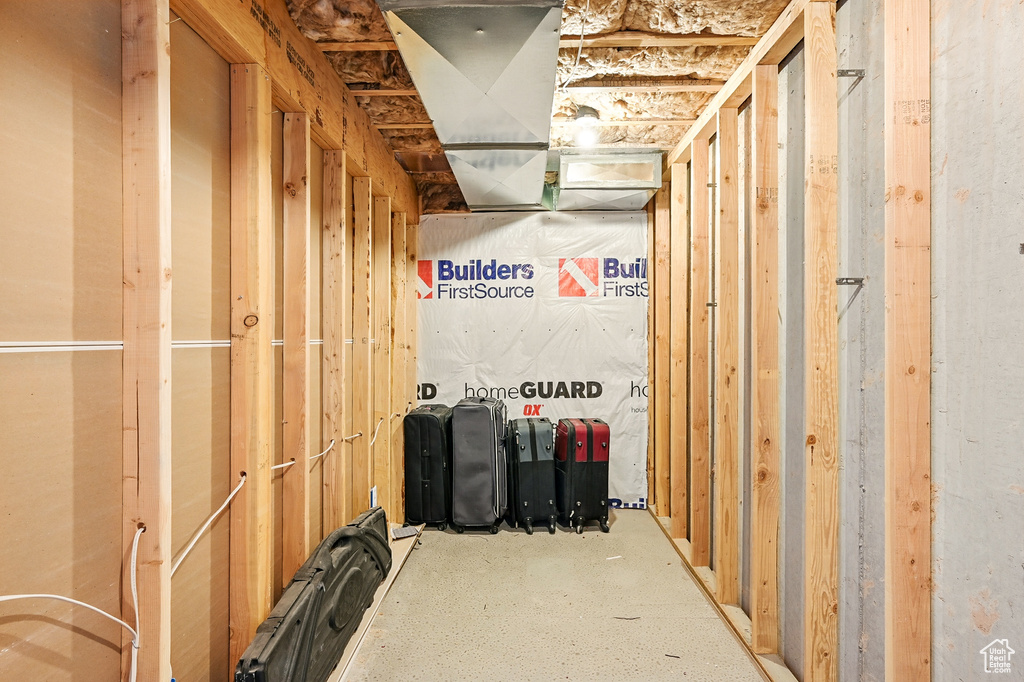 View of storage room