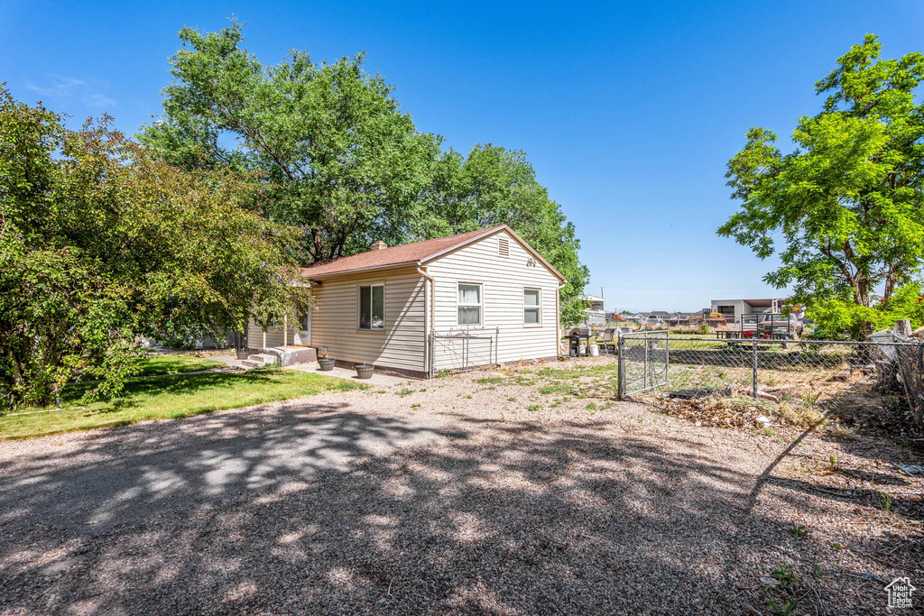 View of side of property