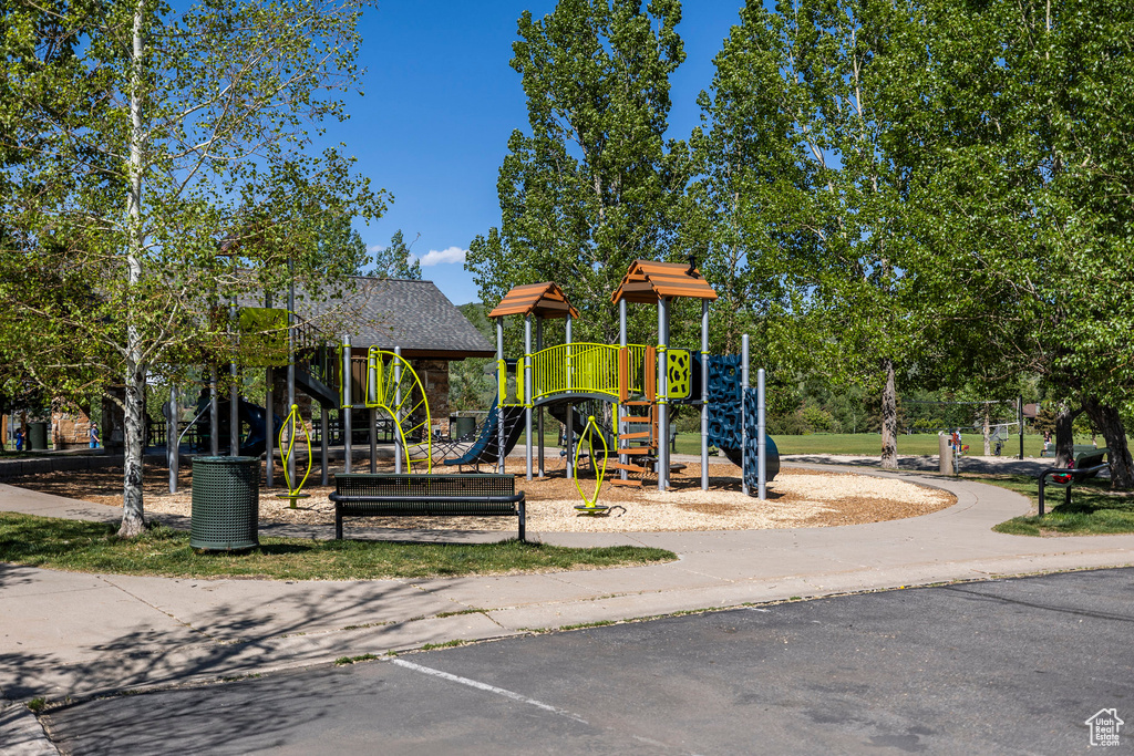 View of community play area