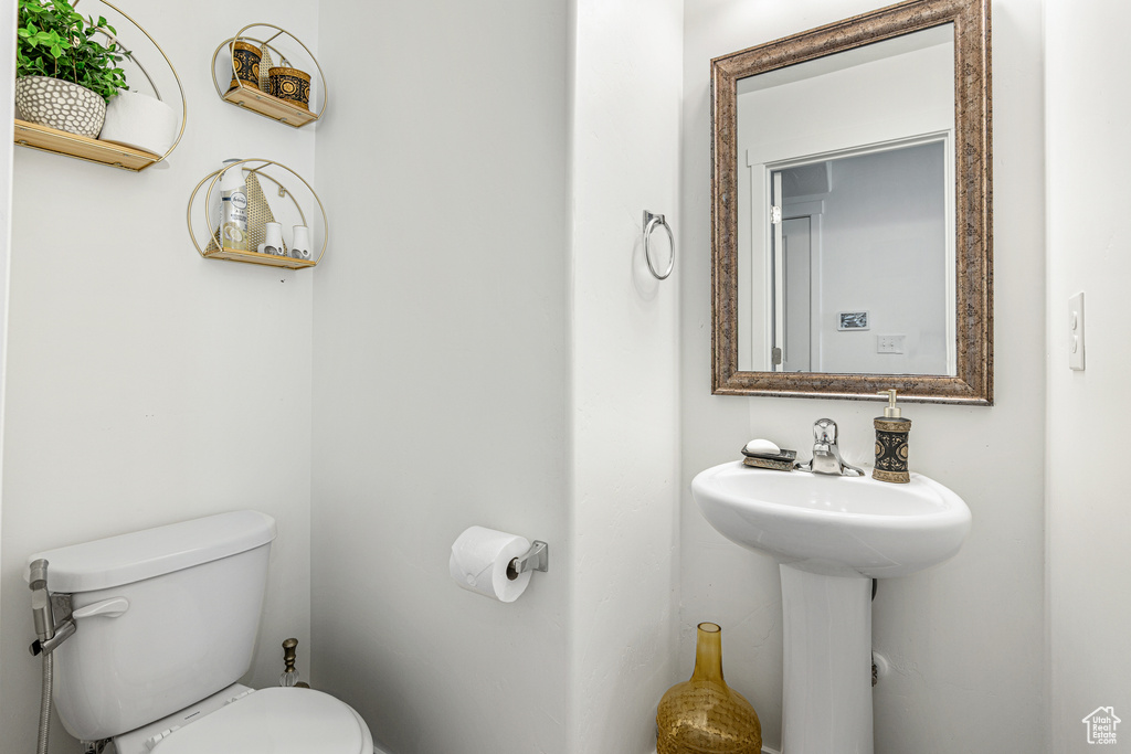 Bathroom with toilet