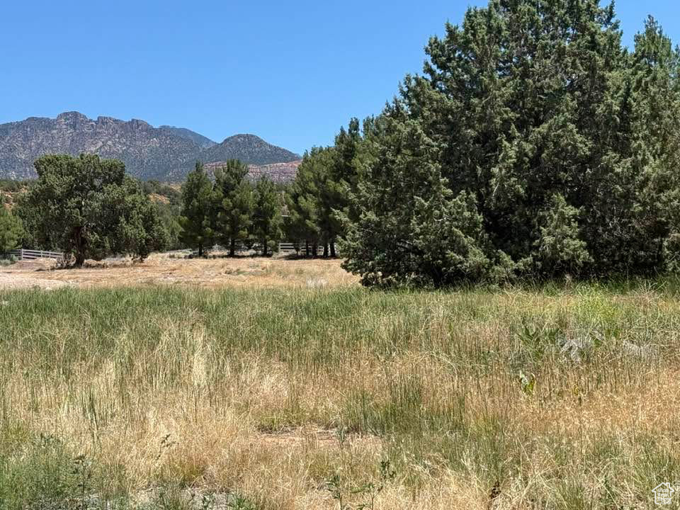 View of mountain backdrop