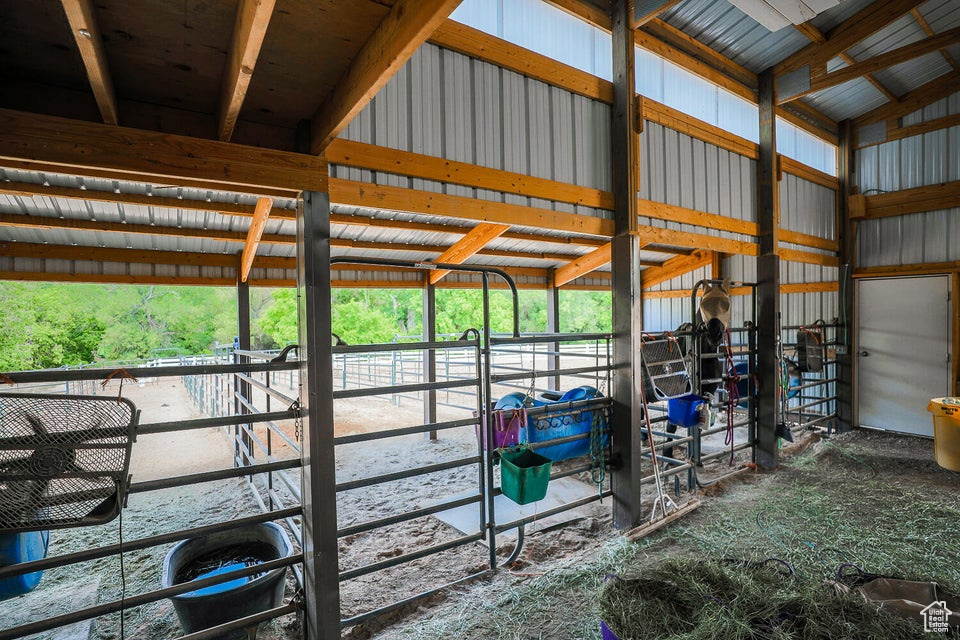 View of stable