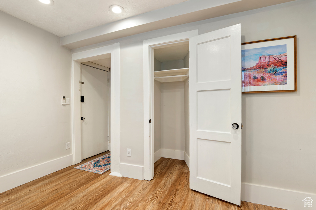 View of closet
