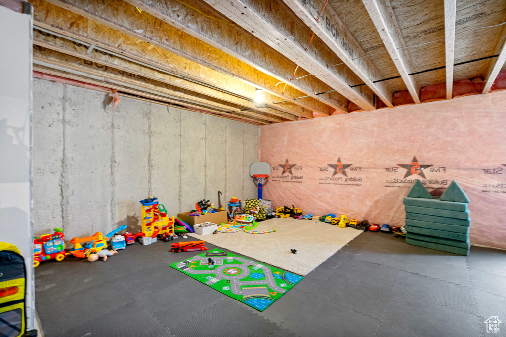View of rec room