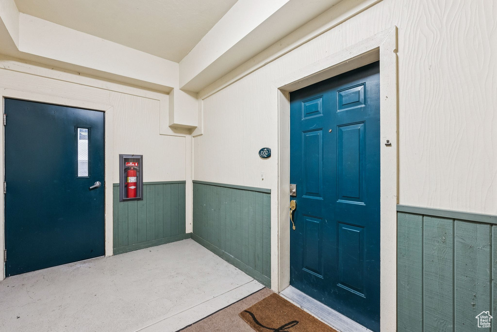View of property entrance