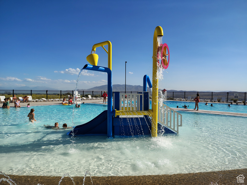 View of pool