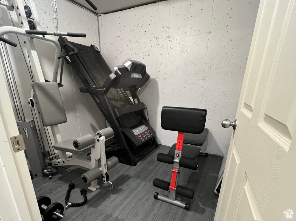 View of exercise room