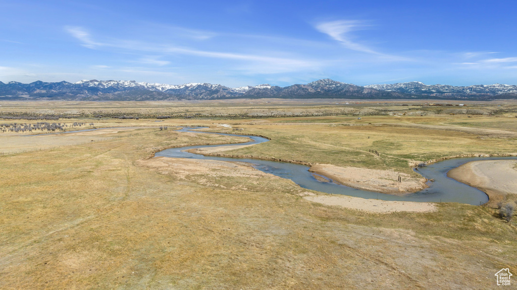 View of mountain background
