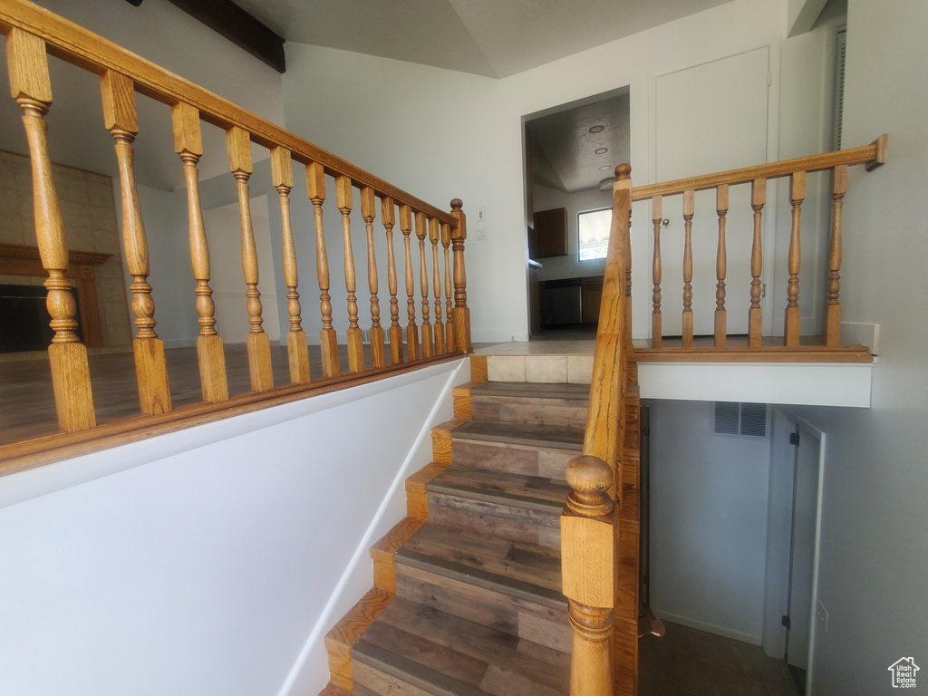 View of staircase