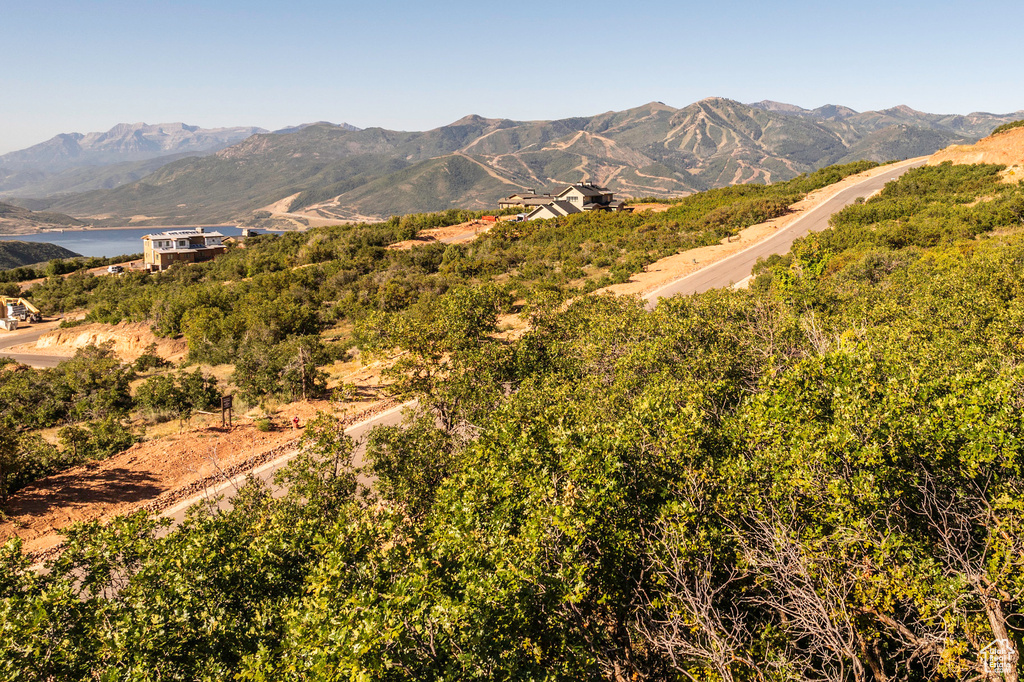 View of mountain backdrop
