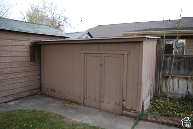 View of shed