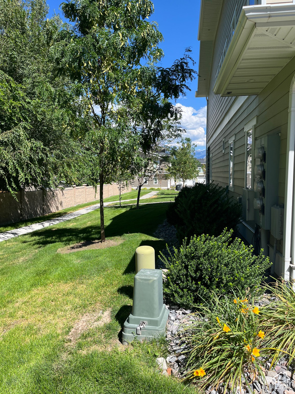 View of yard