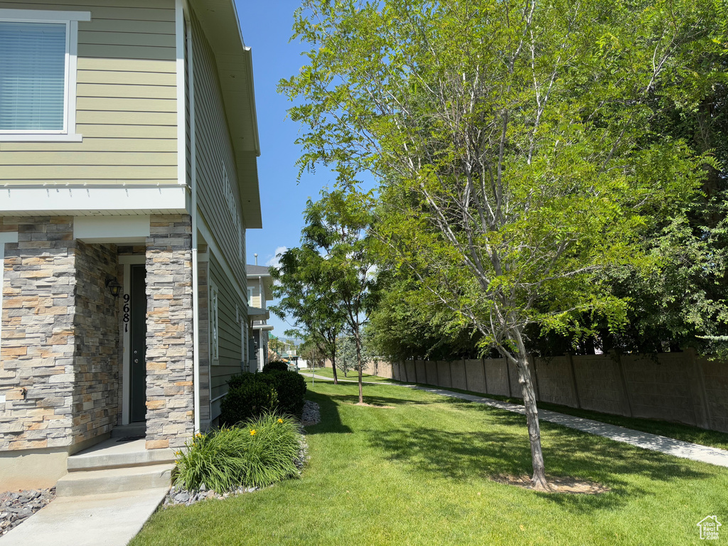View of yard