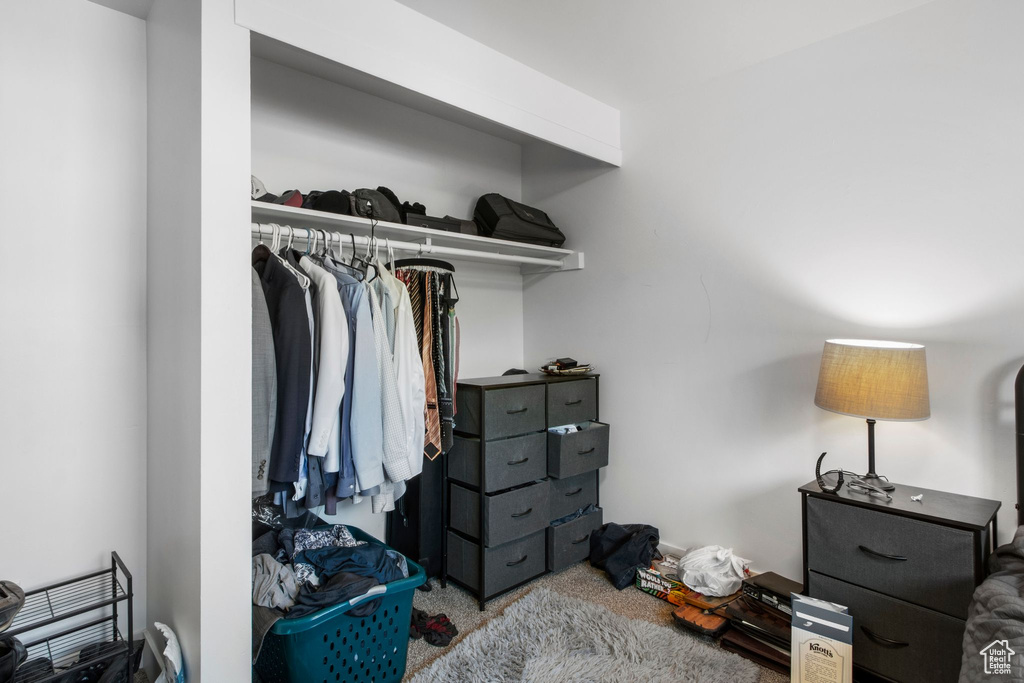 View of closet