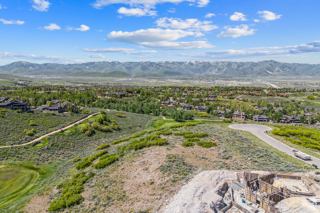 View of mountain backdrop