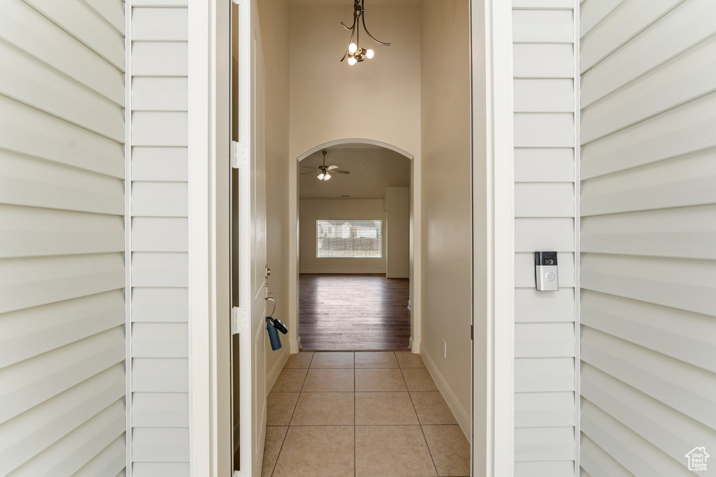 View of exterior entry
