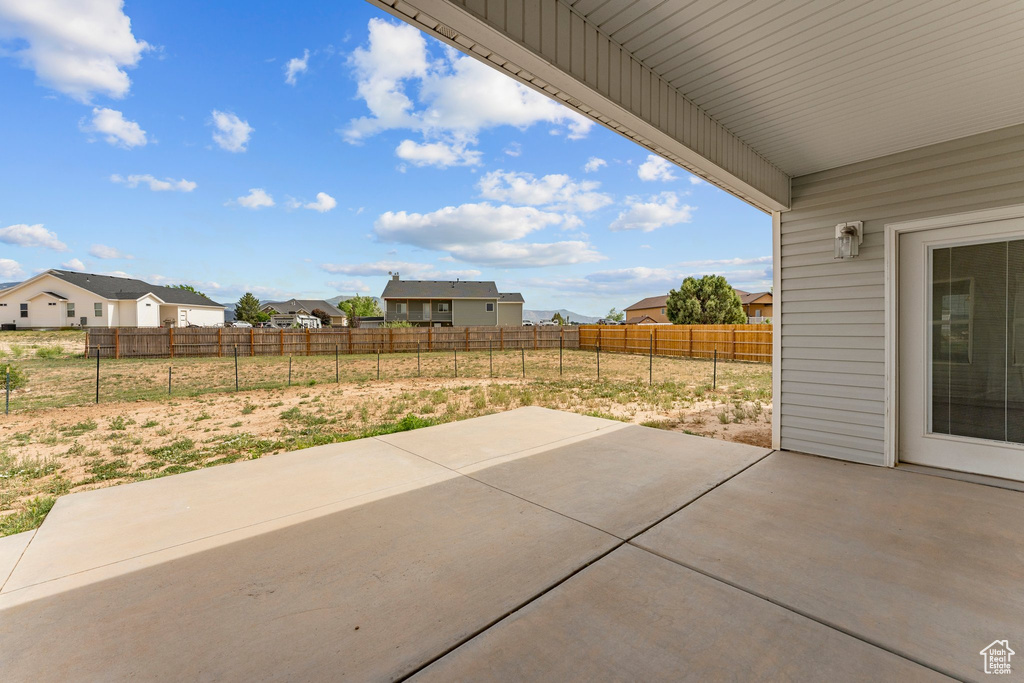 View of patio / terrace with a residential view