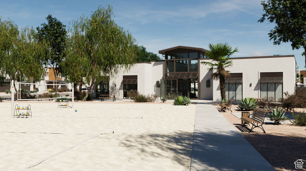 View of building exterior