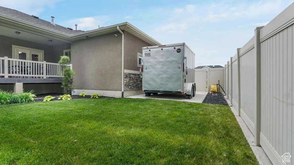View of yard