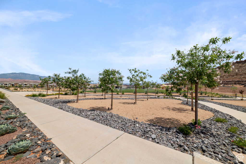 View of property\\\\\\\'s community with a mountain view