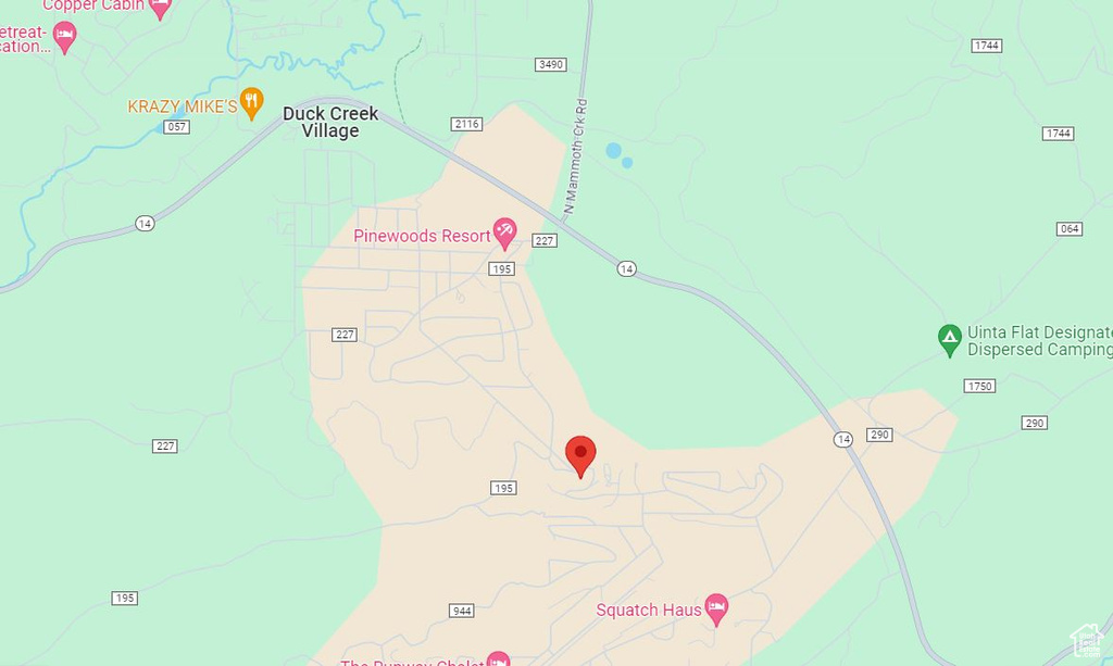 Map of property location