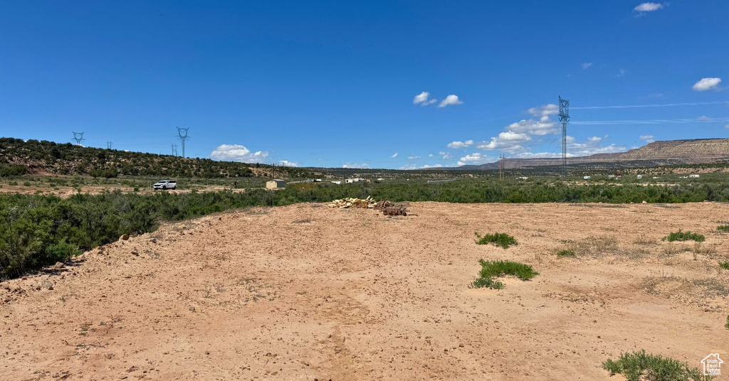 View of mountain backdrop