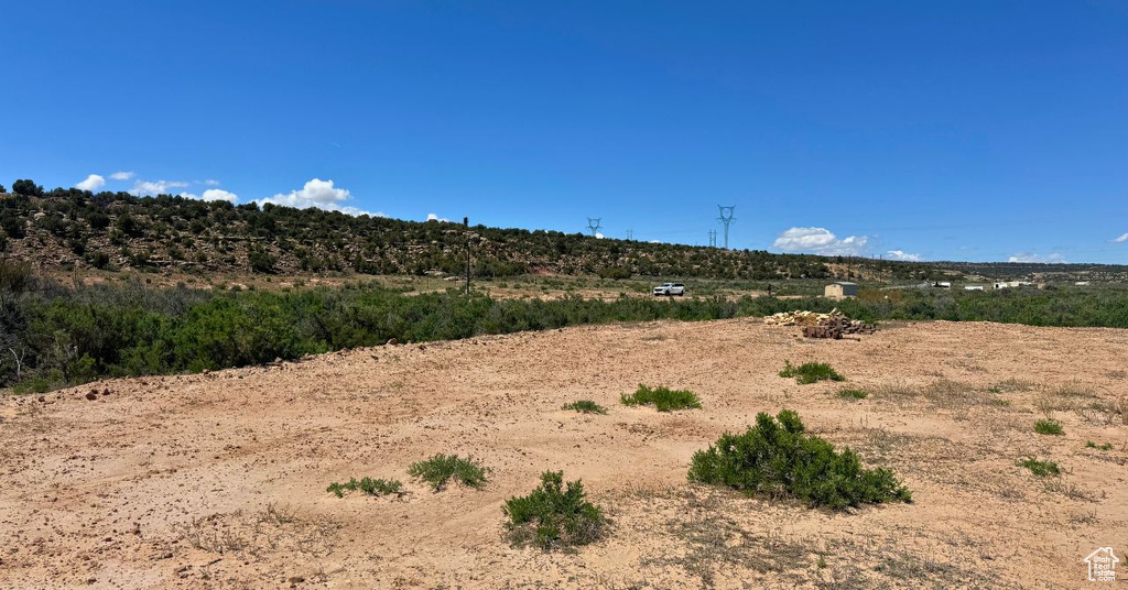 View of mountain background