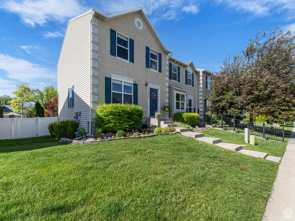 View of townhome / multi-family property