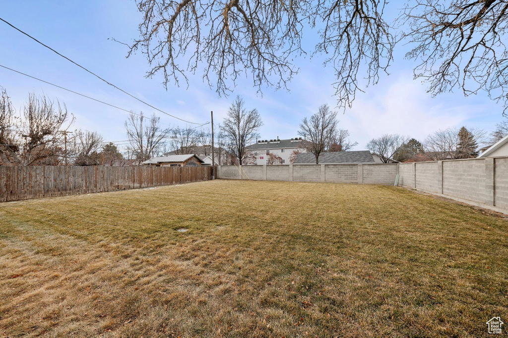 View of yard