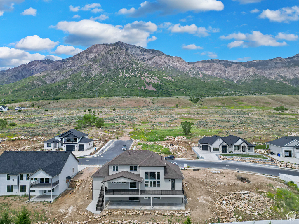 View of mountain backdrop