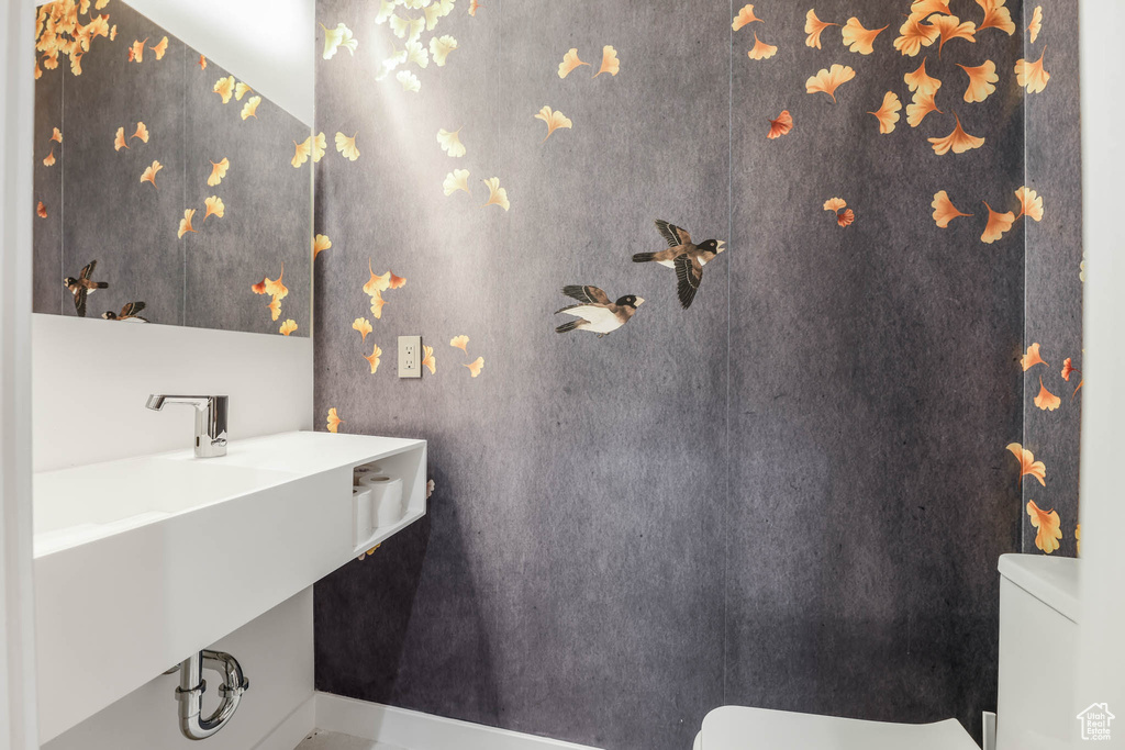 Bathroom with toilet