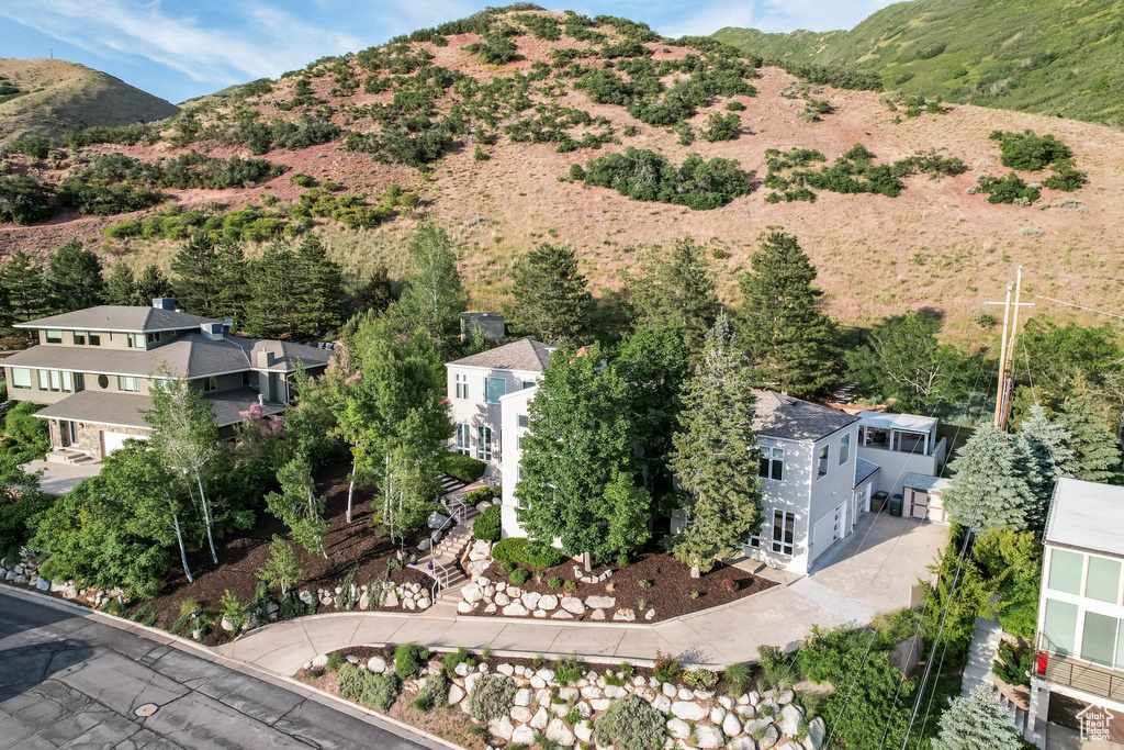 View of mountain backdrop