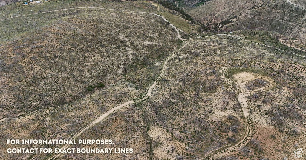 Aerial overview of property's location