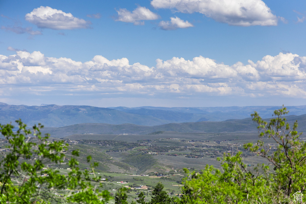 View of mountain background