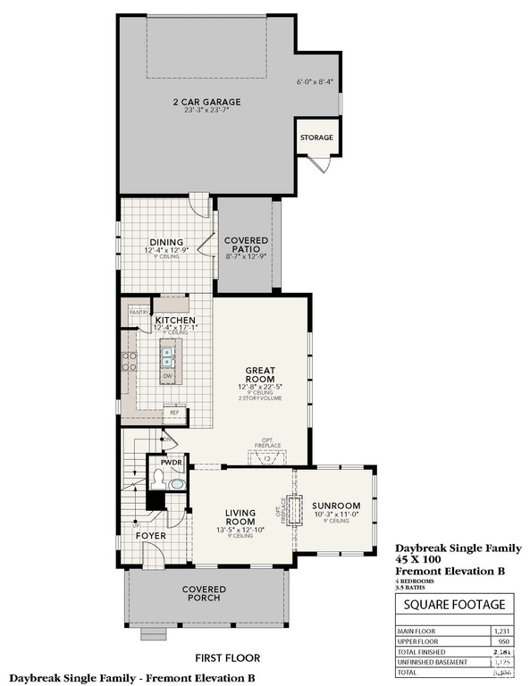 Floor plan / room layout