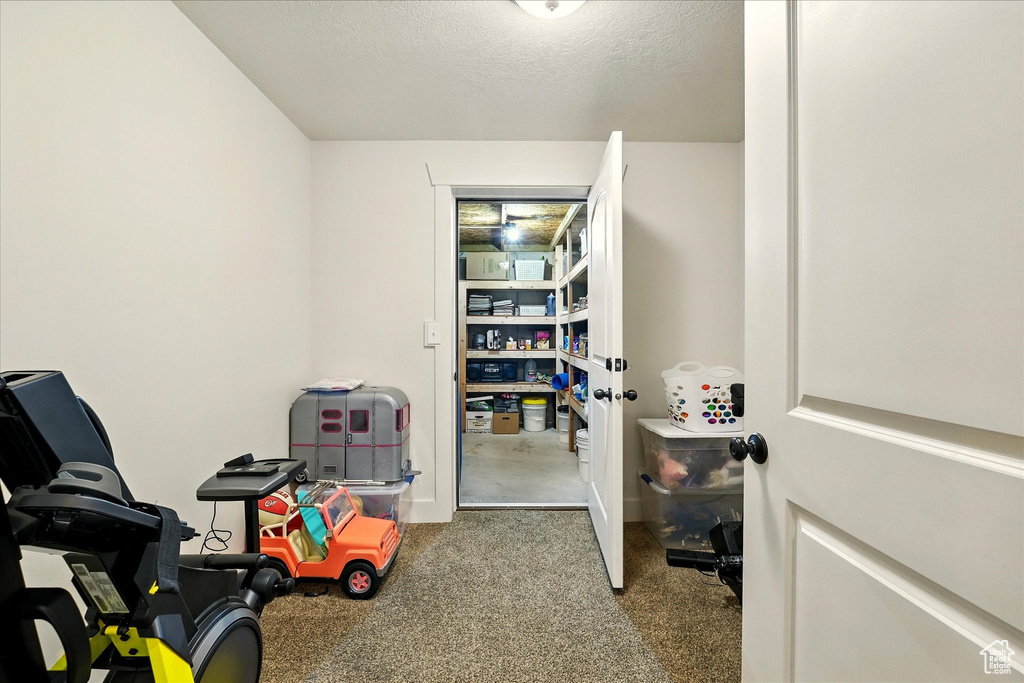 View of storage room