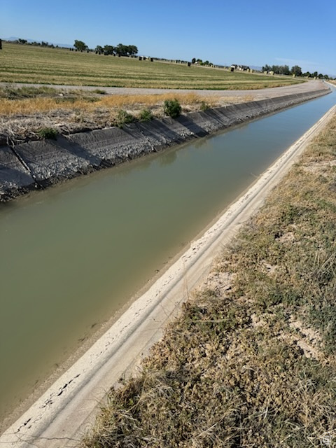 Water view featuring rural landscape