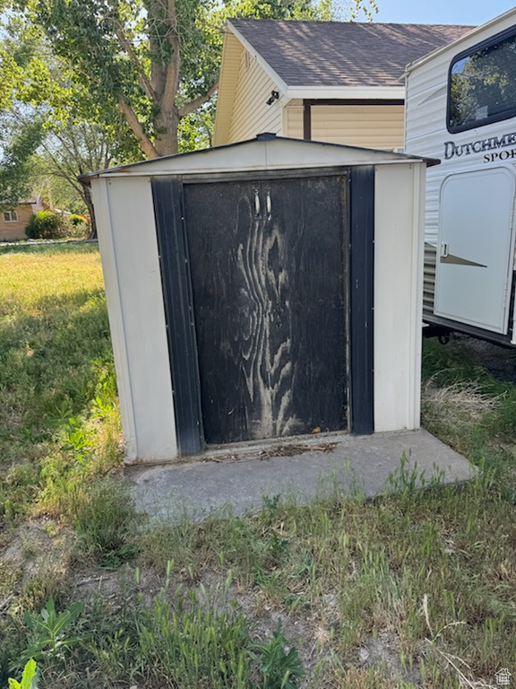 View of shed