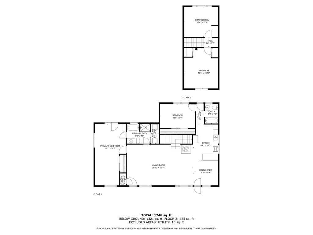 View of home floor plan
